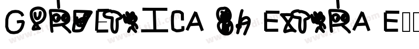 Gurvetica 89 Extra E字体转换